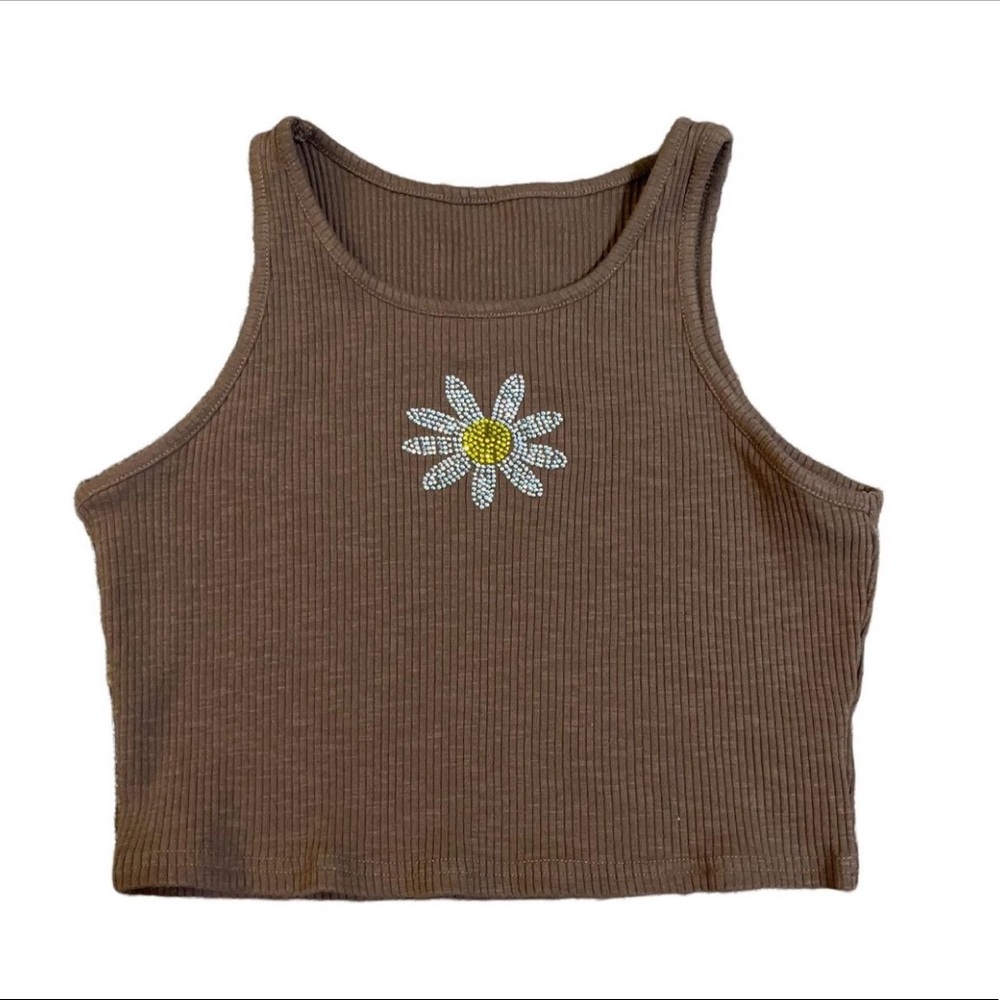 Flower Crop Top